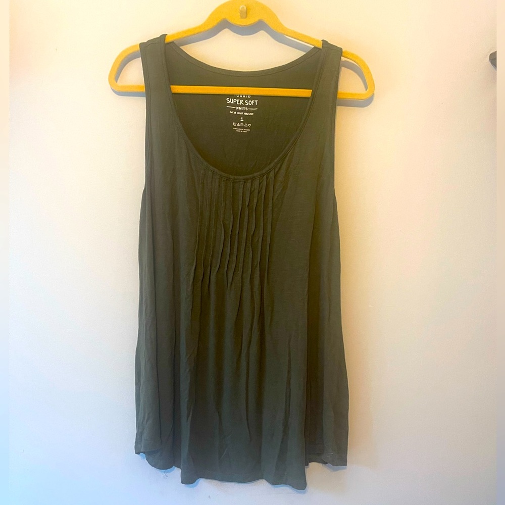 Torrid Green Tank Top